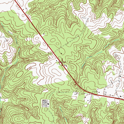 Topographic Map of Erie (historical), SC