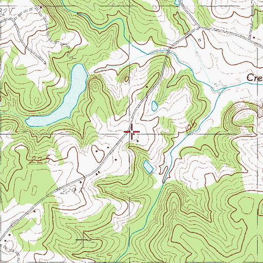 Topographic Map of Holiness Church (historical), SC