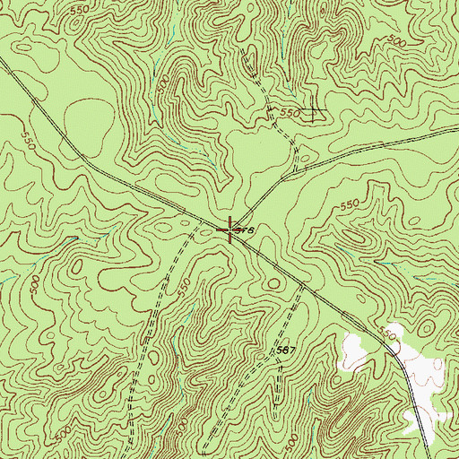 Topographic Map of Huntington (historical), SC
