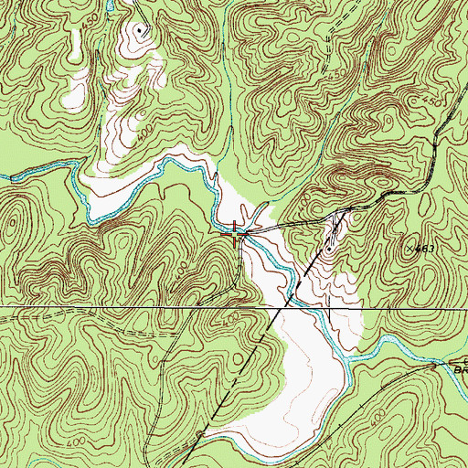 Topographic Map of Knights Mill (historical), SC