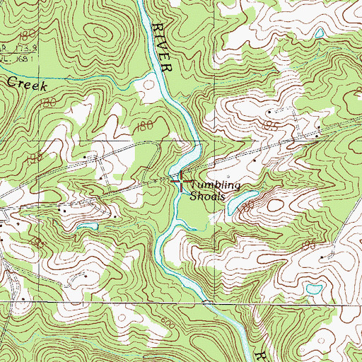 Topographic Map of Sullivan Mill (historical), SC