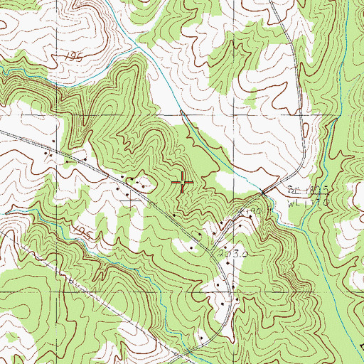 Topographic Map of Warrior Creek School (historical), SC