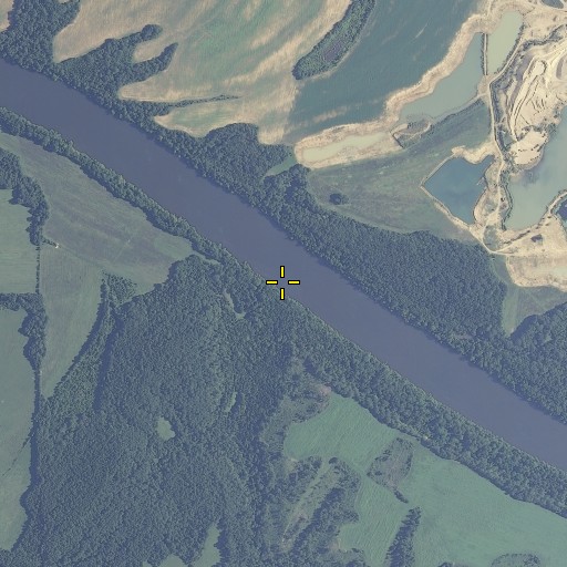 Aerial/Satellite Image of Mountain Branch, AL