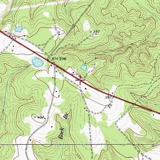 Topographic Map of Hopewell School (historical), SC