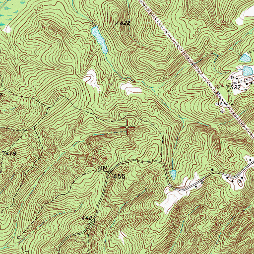 Topographic Map of Mineral Spring, SC