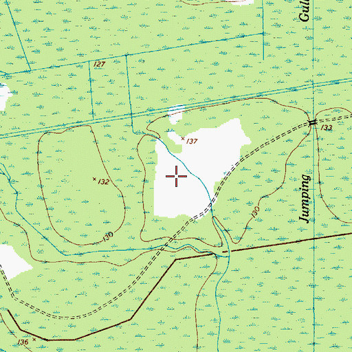 Topographic Map of Oglesby Plantation (historical), SC
