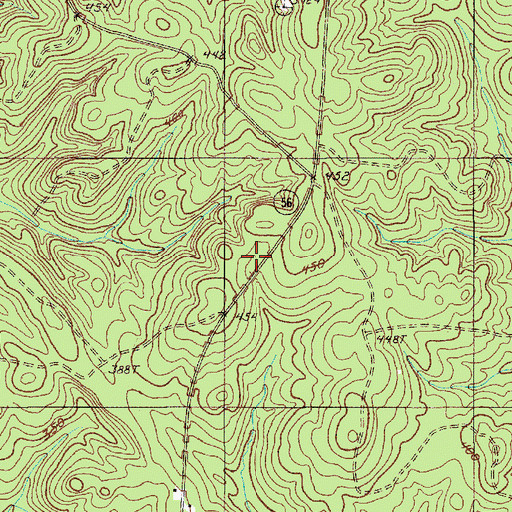 Topographic Map of Red Hill School (historical), SC
