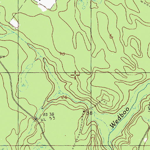 Topographic Map of Sugar Loaf Plantation (historical), SC