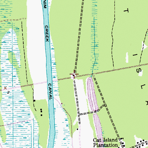 Topographic Map of Black Out Plantation, SC