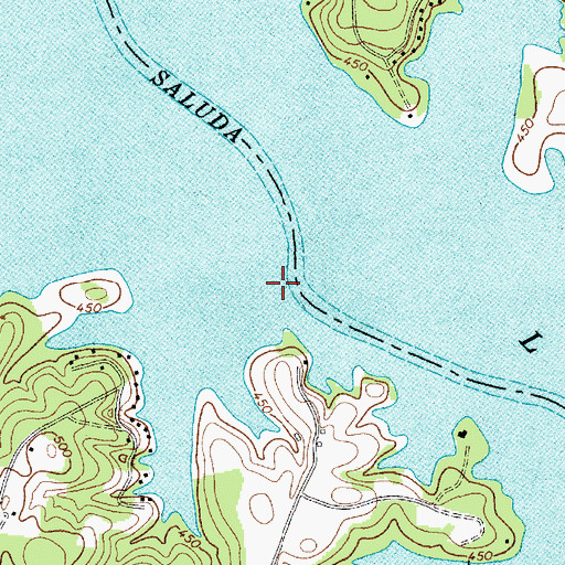 Topographic Map of Maysons Mill (historical), SC