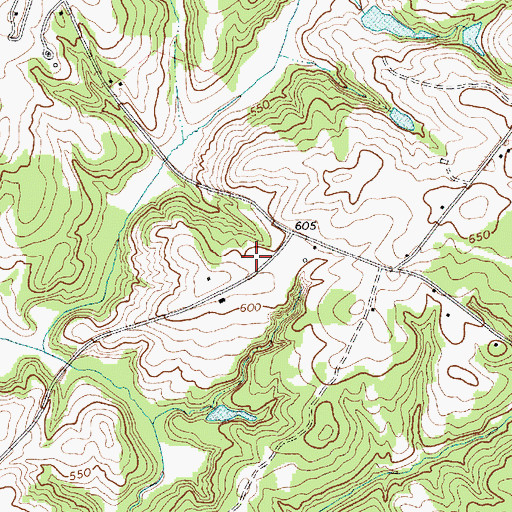 Topographic Map of Bailey School (historical), SC