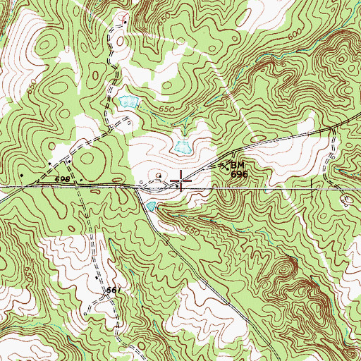 Topographic Map of Rock Hill School (historical), SC