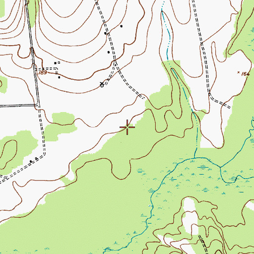 Topographic Map of Fairholm Plantation (historical), SC