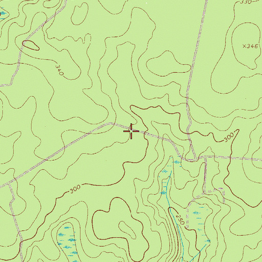 Topographic Map of Gum Pond School (historical), SC