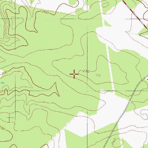 Topographic Map of Morris School (historical), SC