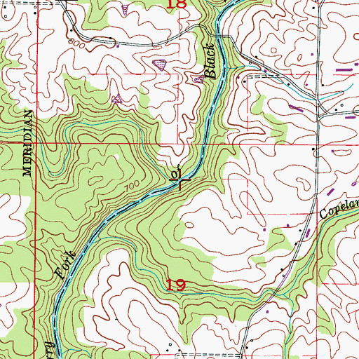 Topographic Map of Mud Creek, AL