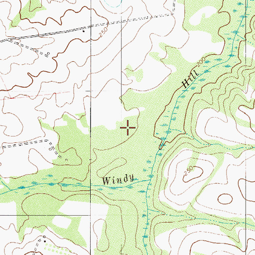 Topographic Map of Slaughter Field, SC