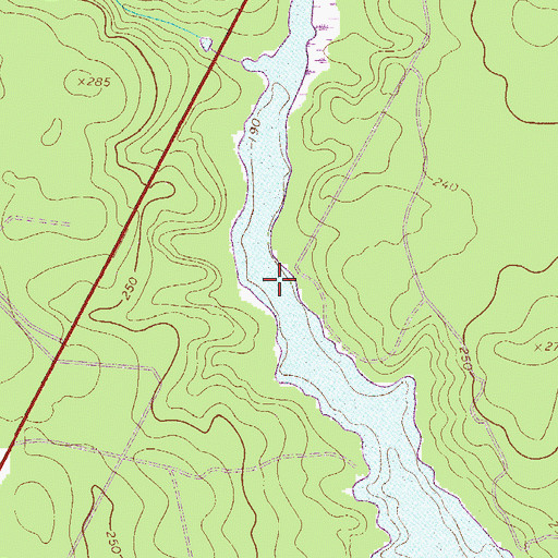 Topographic Map of Thalmans Mill (historical), SC