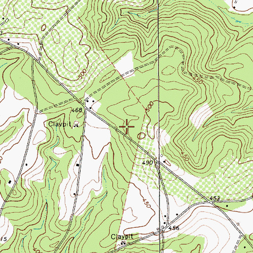 Topographic Map of Black Creek School (historical), SC