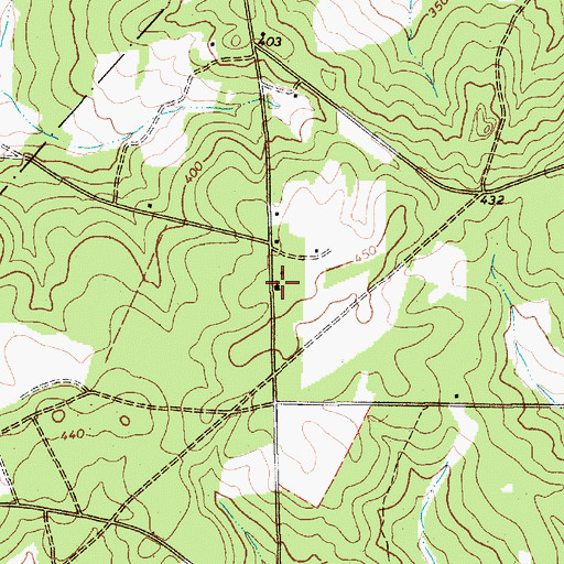 Topographic Map of Church of God, SC