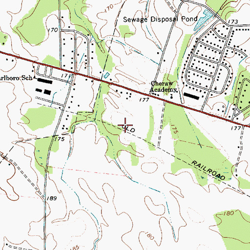 Topographic Map of Excelsior (historical), SC