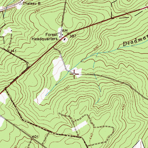 Topographic Map of Palmetto School (historical), SC