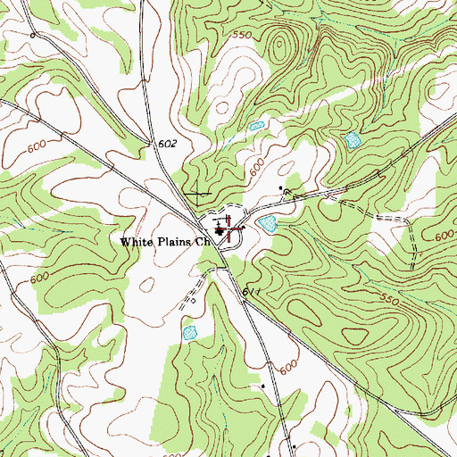 Topographic Map of Plains School (historical), SC