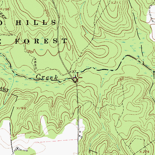 Topographic Map of Sumpayrac Mill (historical), SC