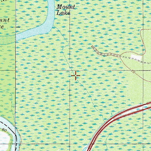 Topographic Map of Crooked Cut, SC