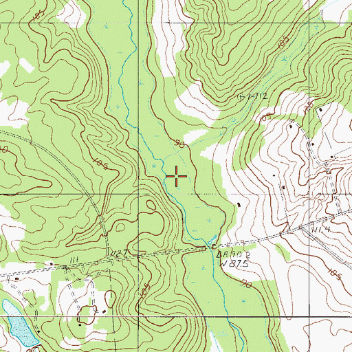 Topographic Map of Smith Branch, SC
