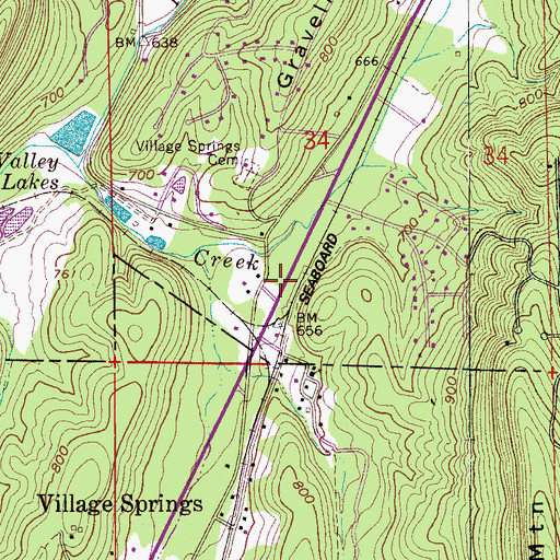 Topographic Map of Murphree Valley, AL