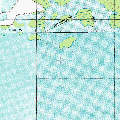 Topographic Map of Pine Grove Lake (historical), SC