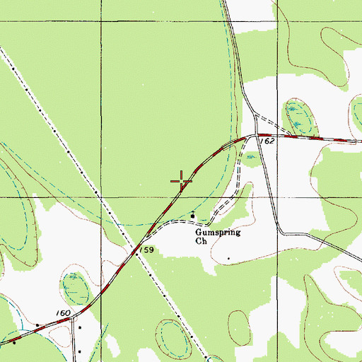 Topographic Map of Rambay Church, SC