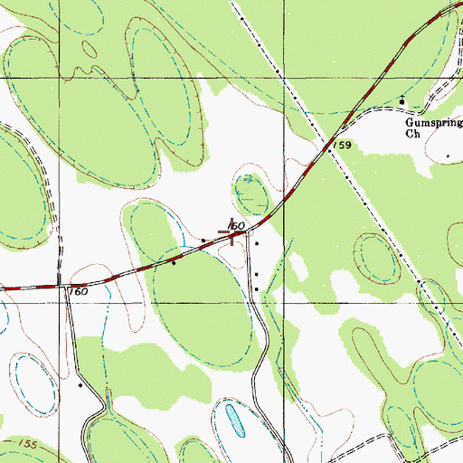 Topographic Map of Rambay School (historical), SC