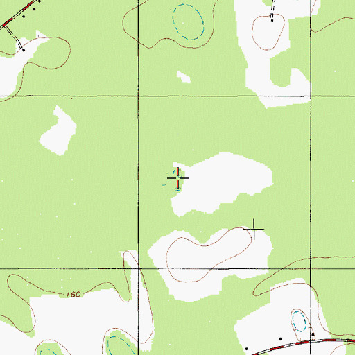 Topographic Map of Rosehen Bay, SC