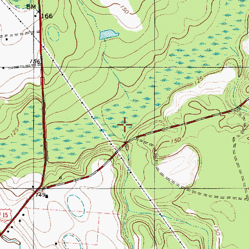 Topographic Map of Rosehen Branch, SC