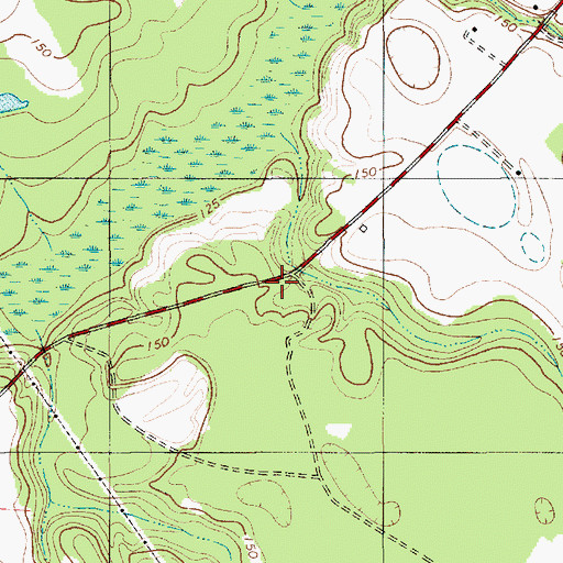 Topographic Map of Saint John School (historical), SC
