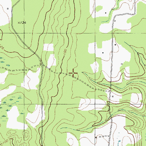 Topographic Map of Santee Rosenwald School (historical), SC