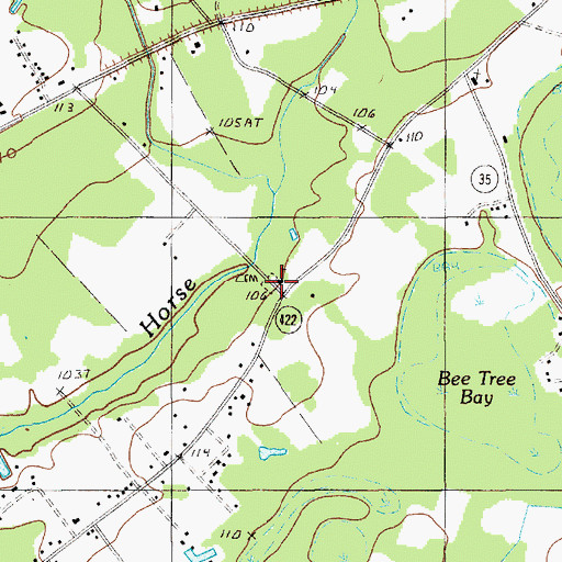Topographic Map of Union Hill Church, SC