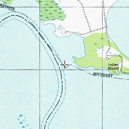 Topographic Map of Wrights Landing (historical), SC