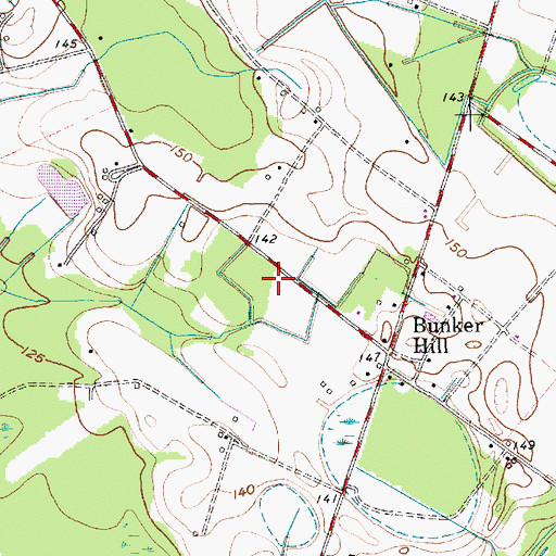 Topographic Map of Holiness Church (historical), SC