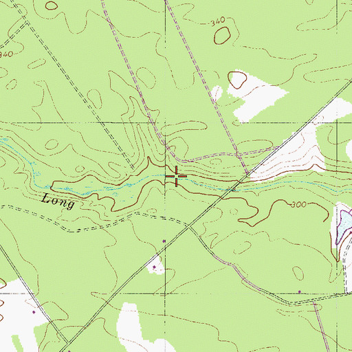 Topographic Map of Bonnett Mill (historical), SC