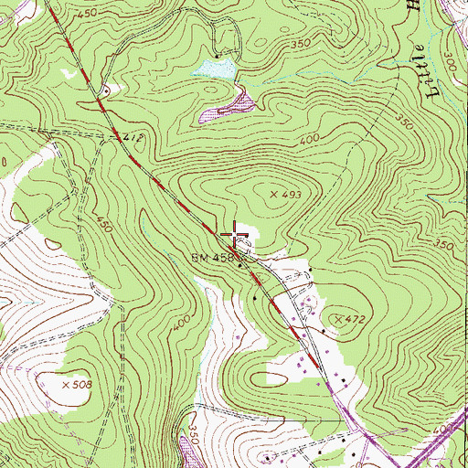 Topographic Map of Floyd School (historical), SC