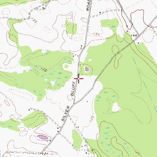 Topographic Map of Hankinson School (historical), SC
