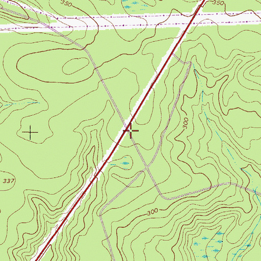 Topographic Map of Hawthorne (historical), SC