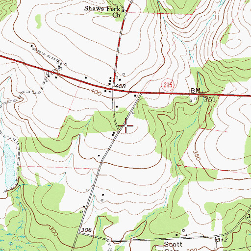 Topographic Map of Hayden School (historical), SC