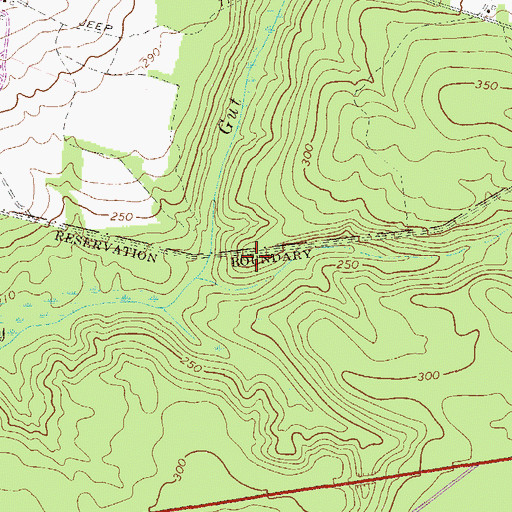 Topographic Map of Hickory Grove School (historical), SC