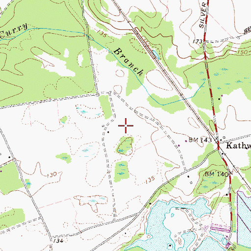 Topographic Map of Kathwood School (historical), SC