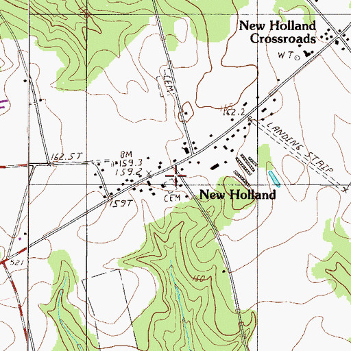 Topographic Map of Pentecostal Holiness Church, SC