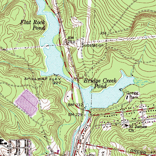 Topographic Map of Rennie (historical), SC